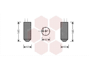 Susarna, klimatizace VAN WEZEL 1700D348