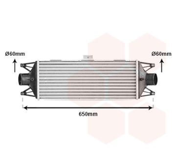 chladič turba VAN WEZEL 28004099