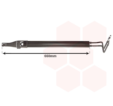 Chladič oleje, řízení VAN WEZEL 30003684