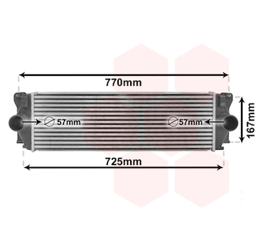 chladič turba VAN WEZEL 30004396