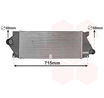 Chladič turba VAN WEZEL 30004677