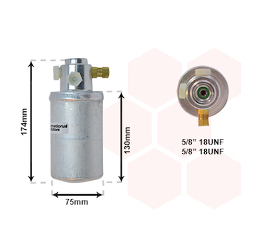 Susarna, klimatizace VAN WEZEL 3000D291