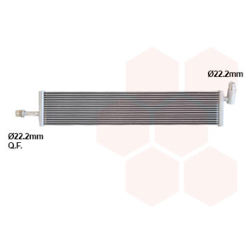 Chladič, chlazení motoru VAN WEZEL 30012726