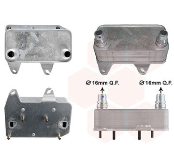 Chladič oleja automatickej prevodovky VAN WEZEL 30013736