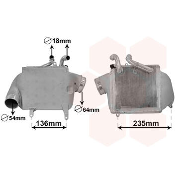 chladič turba VAN WEZEL 30014702