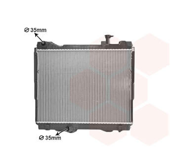 Chladič motora VAN WEZEL 33002418