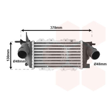 chladič turba VAN WEZEL 37004269