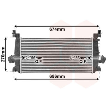 Chladič turba VAN WEZEL 37004548