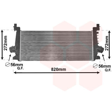 chladič turba VAN WEZEL 37004640