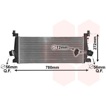 chladič turba VAN WEZEL 37004647