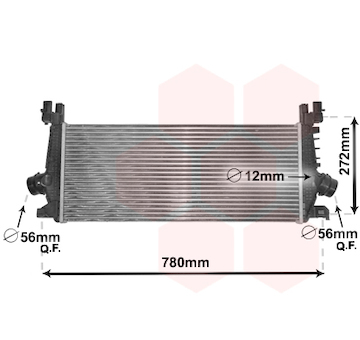 chladič turba VAN WEZEL 37004648