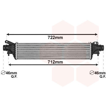 Chladič turba VAN WEZEL 37004661