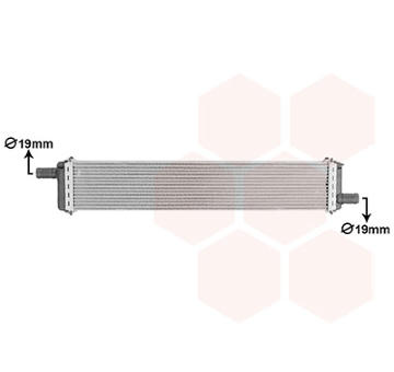 Chladič motora VAN WEZEL 43012713