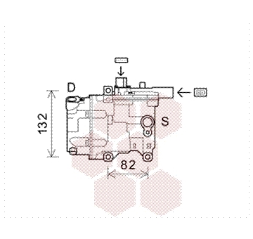 Kompresor, klimatizace VAN WEZEL 5300K583