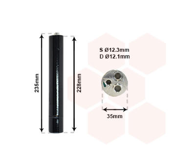 Susarna, klimatizace VAN WEZEL 5800D297