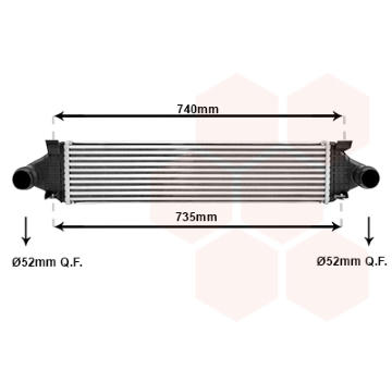 chladič turba VAN WEZEL 59014703