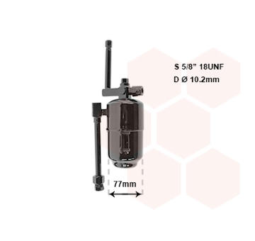 Susarna, klimatizace VAN WEZEL 7400D049