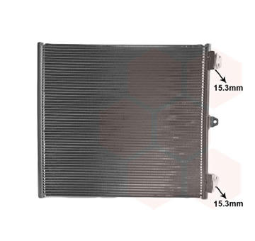 Kondenzátor klimatizácie VAN WEZEL 74015707