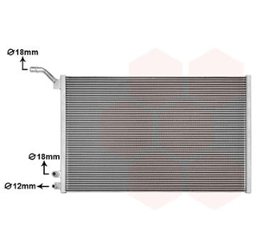 Chladič motora VAN WEZEL 77012703