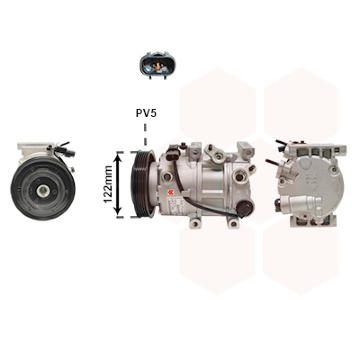 Kompresor, klimatizace VAN WEZEL 8201K715