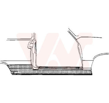 Nástupní panel VAN WEZEL 5880102