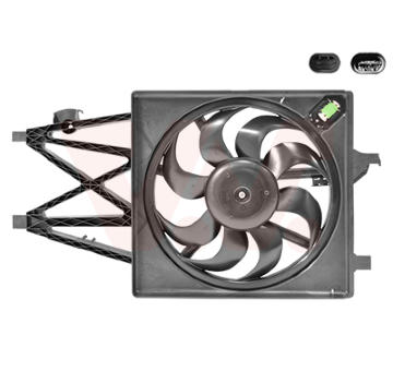 Větrák, chlazení motoru VAN WEZEL 0113746