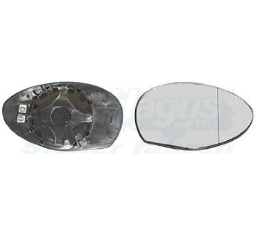 Sklo vonkajżieho zrkadla VAN WEZEL 0147838