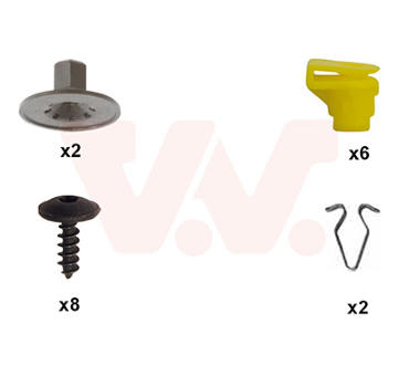Montáżna sada, Nárazník VAN WEZEL 0335793