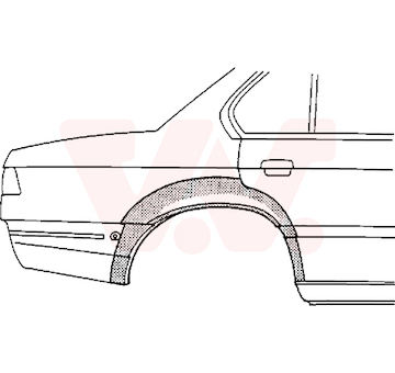 Boční stěna VAN WEZEL 0605148