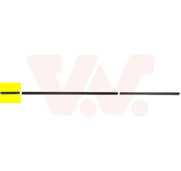 Ozdobna / ochranna lista, blatnik VAN WEZEL 0640422