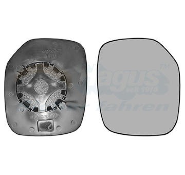 Sklo do zrcátka, vnější zrcátko VAN WEZEL 0903832