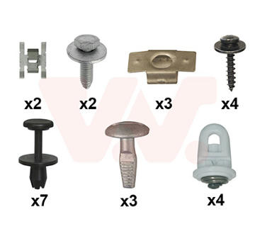 Montáżna sada, Nárazník VAN WEZEL 0943794