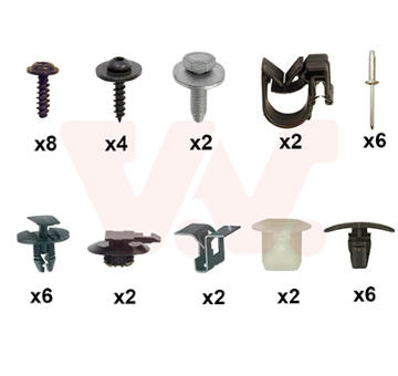 Montáżna sada, Nárazník VAN WEZEL 0952794