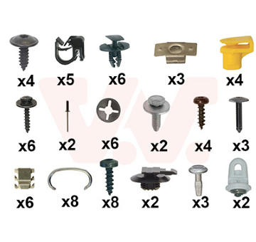 Montáżna sada, Nárazník VAN WEZEL 0963794