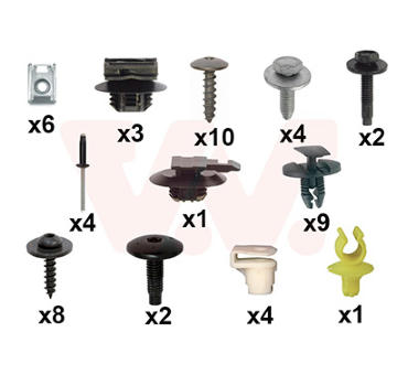 Montáżna sada, Nárazník VAN WEZEL 0979794