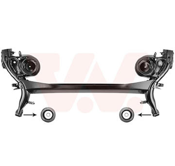 Teleso nápravy VAN WEZEL 1604628