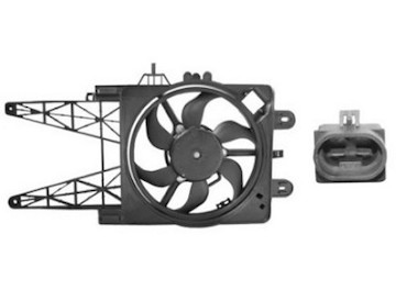 Větrák, chlazení motoru VAN WEZEL 1620745