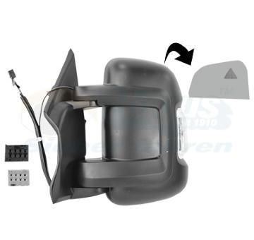 Vnější zpětné zrcátko VAN WEZEL 1652815