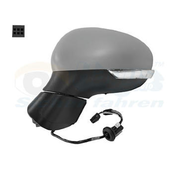 Vnější zpětné zrcátko VAN WEZEL 1704807