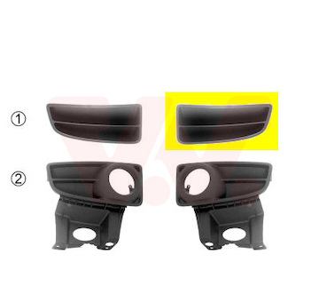 Vetraci mrizka, naraznik VAN WEZEL 1709591