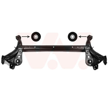 Tělo nápravy VAN WEZEL 1807629