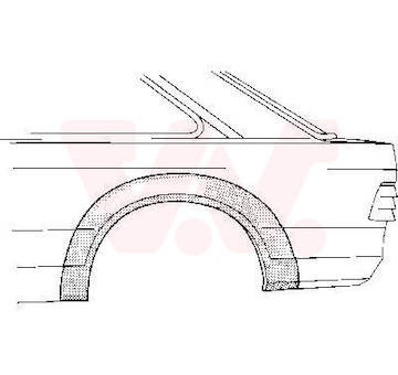 Boční stěna VAN WEZEL 1844147
