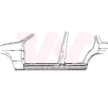 Nástupní panel VAN WEZEL 1876103