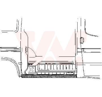 Nástupní panel VAN WEZEL 1895110