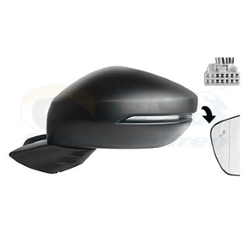 Vnější zpětné zrcátko VAN WEZEL 2592817