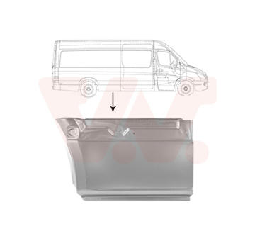 Boční stěna VAN WEZEL 2978142