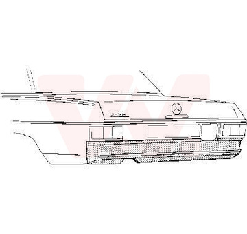 Zadní stěna VAN WEZEL 3003.35