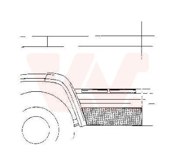 Dvere, karoserie VAN WEZEL 3050.71