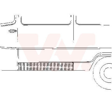 Boční stěna VAN WEZEL 3070109