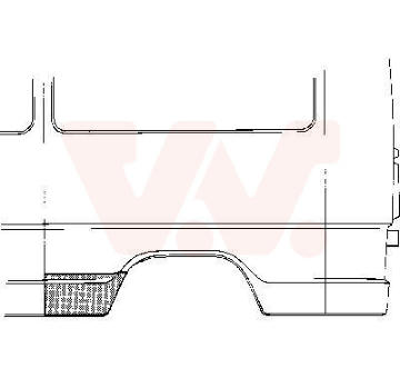 Boční stěna VAN WEZEL 3070142